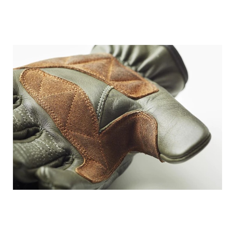 Gants de moto Fuel Rodeo Vert-Marron