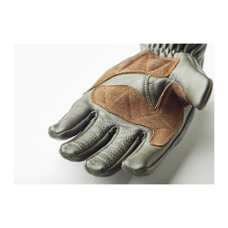 Gants de moto Fuel Rodeo Vert-Marron