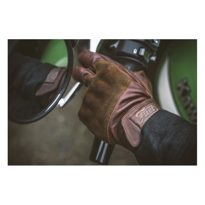 Gants de moto Fuel Rodeo Marron