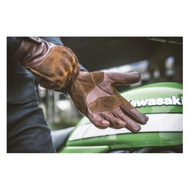 Gants de moto Fuel Rodeo Marron