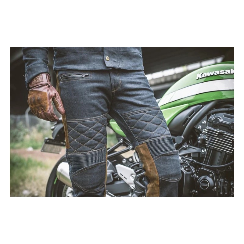 Gants de moto Fuel Rodeo Marron