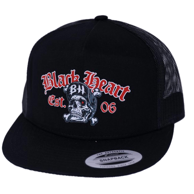 Casquette Black Heart Bones