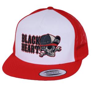 Casquette Black Heart Commander rouge