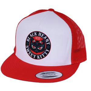 Casquette Black Heart Kitty soldes