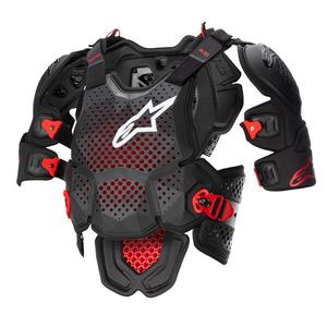 Protège-corps Alpinestars A-10 2 noir-anthracite-rouge