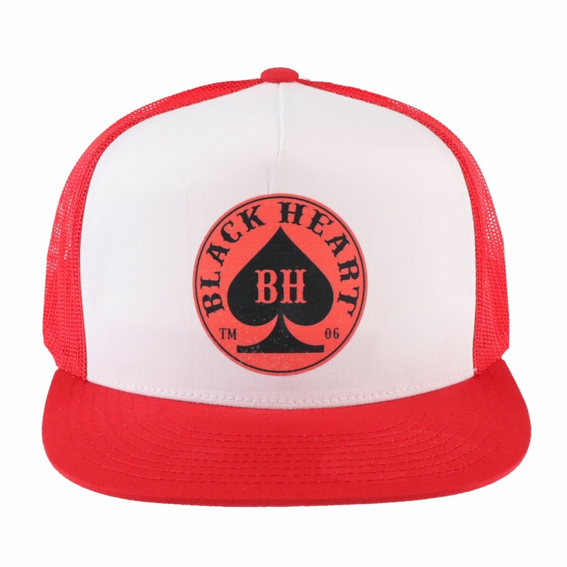 Casquette Black Heart Red Spade