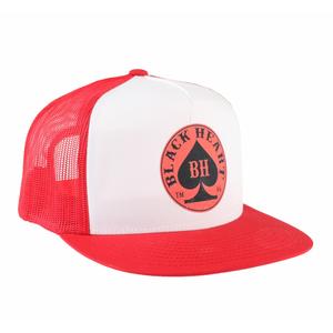 Casquette Black Heart Red Spade