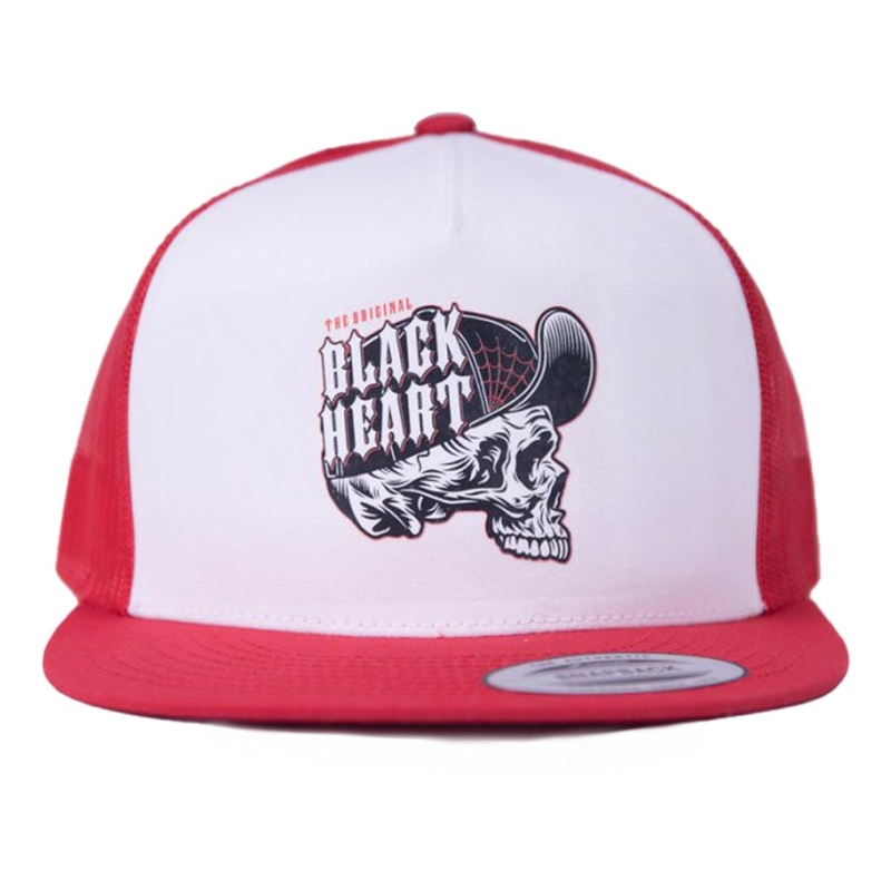Casquette Black Heart Speedy rouge