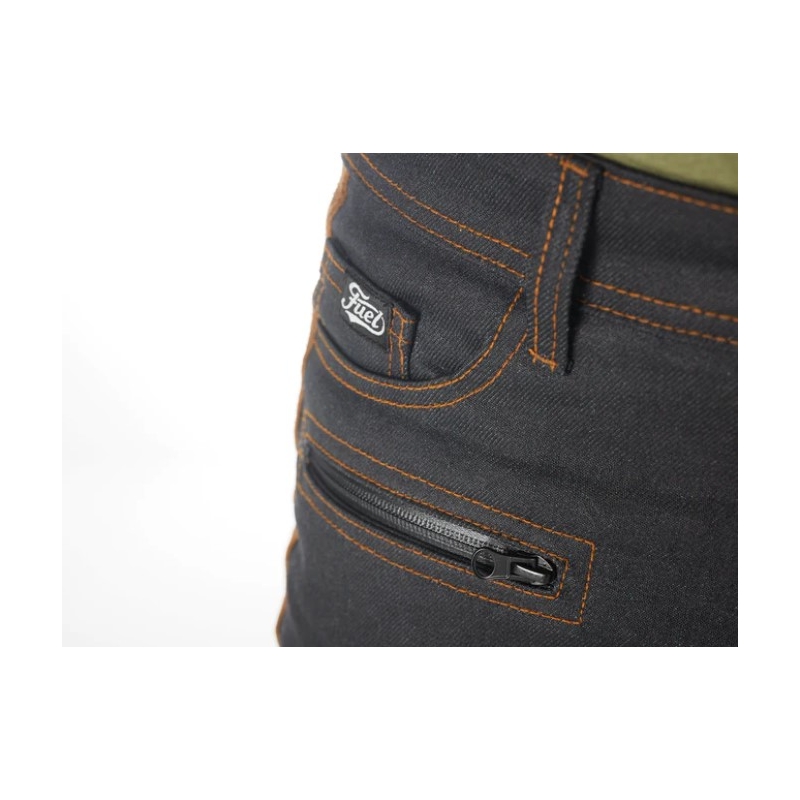 Pantalon moto Fuel Sergeant 2 Waxed Brown and Black
