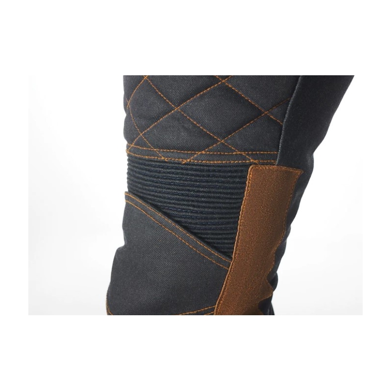 Pantalon moto Fuel Sergeant 2 Waxed Brown and Black
