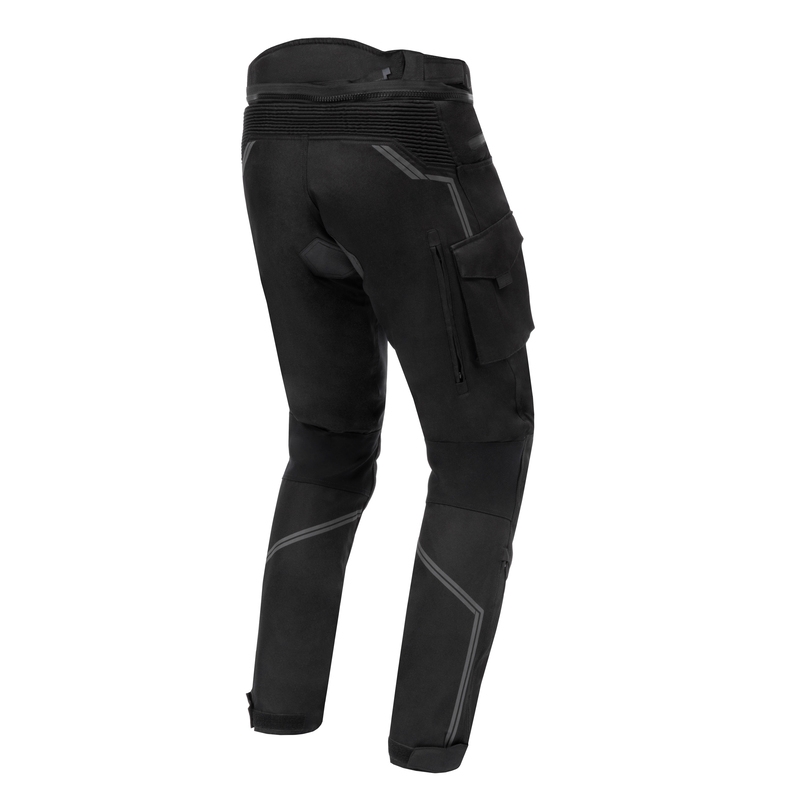 Pantalon moto Ozone Union II noir court soldes