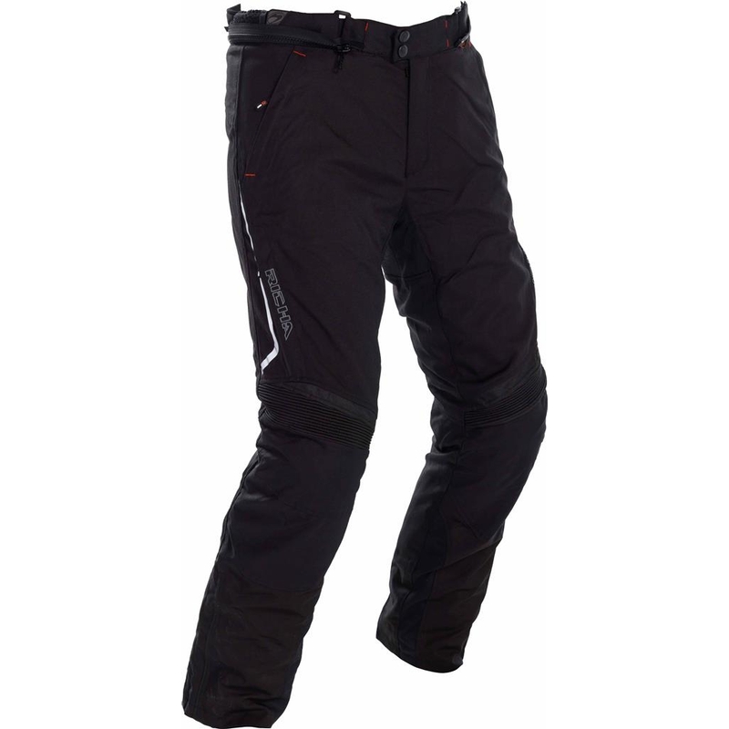 Pantalon moto RICHA Camargue EVO noir court soldes