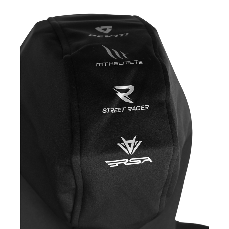 Veste softshell MotoZem Racing Team noire et rouge