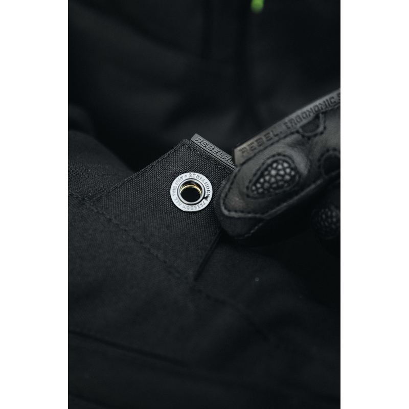 Veste de moto Rebelhorn Hardy II noir soldes