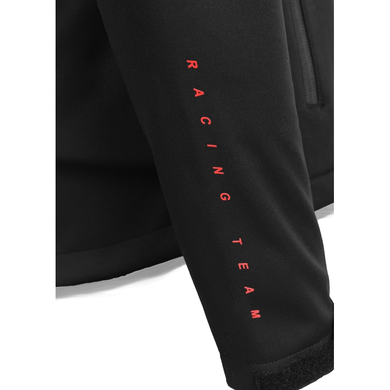 Veste softshell femme MotoZem Racing Team noire et rouge