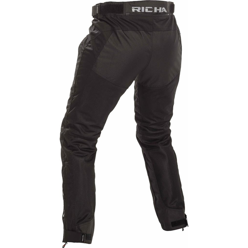 Pantalon moto femme RICHA Cool Summer noir soldes