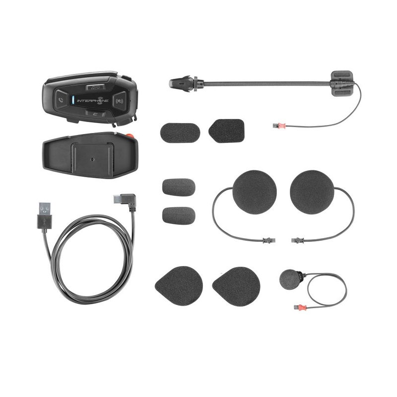 Interphone mains libres Bluetooth U-COM8R - Pack unique