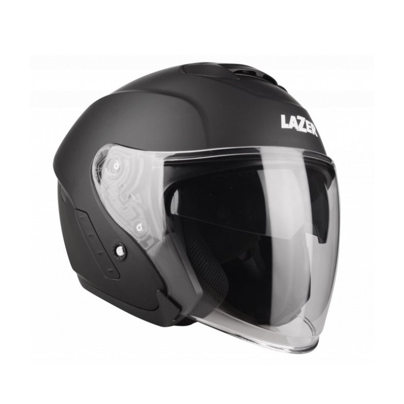 Casque moto ouvert Lazer Tango Z Line noir mat