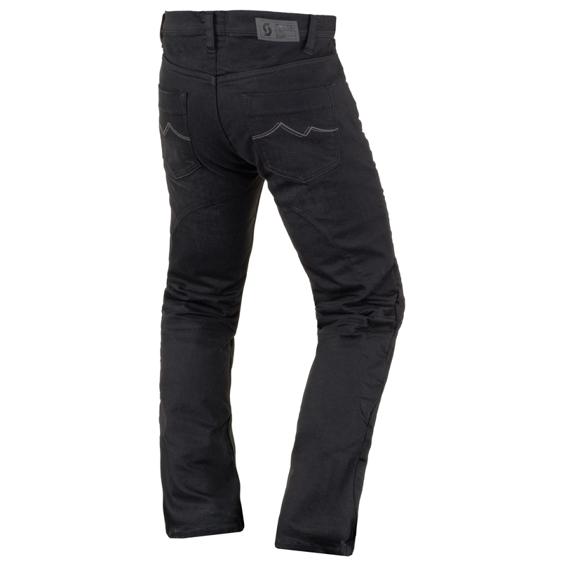 SCOTT Denim Stretch Motorcycle Jeans Noir