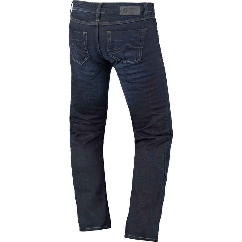 Jeans moto en denim extensible SCOTT pour femme Bleu