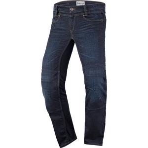 Jeans moto en denim extensible SCOTT pour femme Bleu