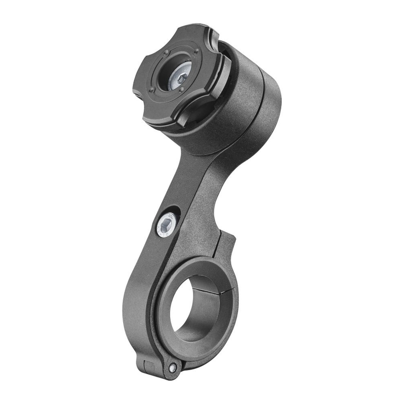 Support d'interphone Quiklox avec support de guidon noir