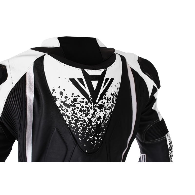 Combinaison de moto RSA GT2 noire et blanche soldes