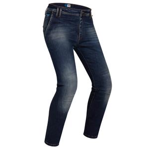 Jeans moto PMJ Russel bleu