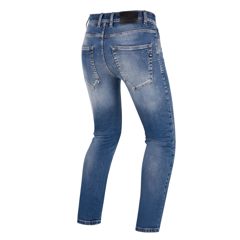 Jean moto PMJ Cruise bleu soldes
