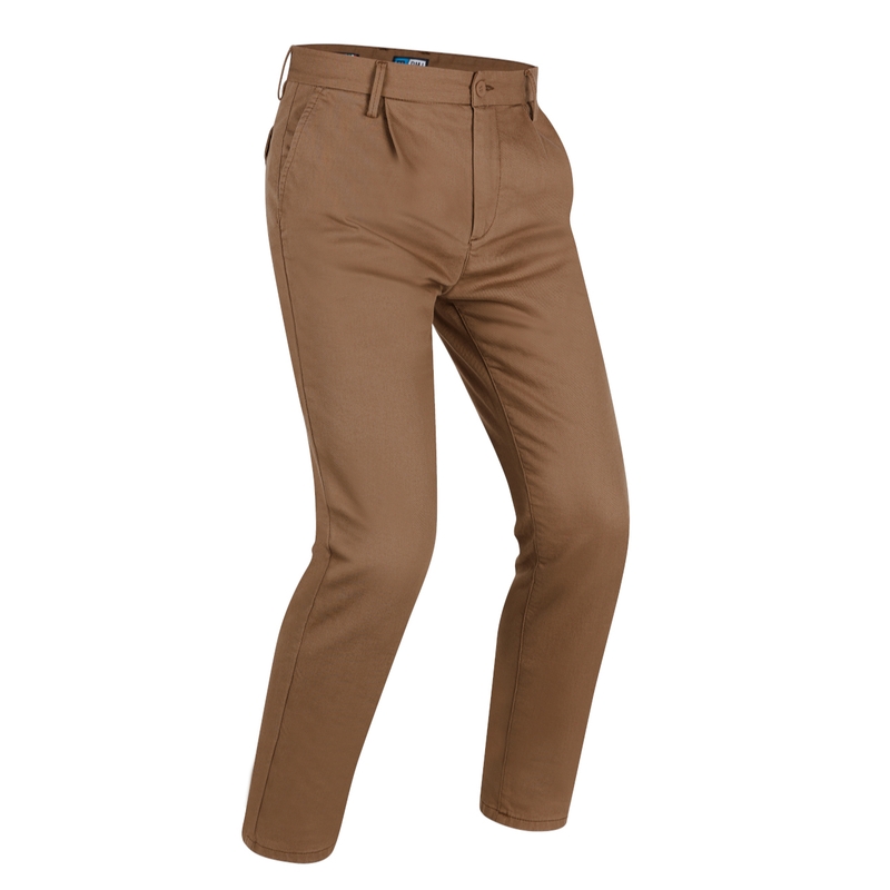 Pantalon de moto marron PMJ Sunset soldes