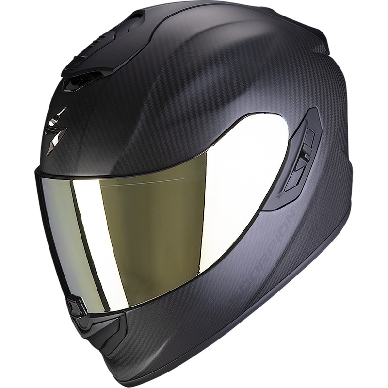 Casque intégral Scorpion EXO-1400 EVO Carbon Air Solid noir mat