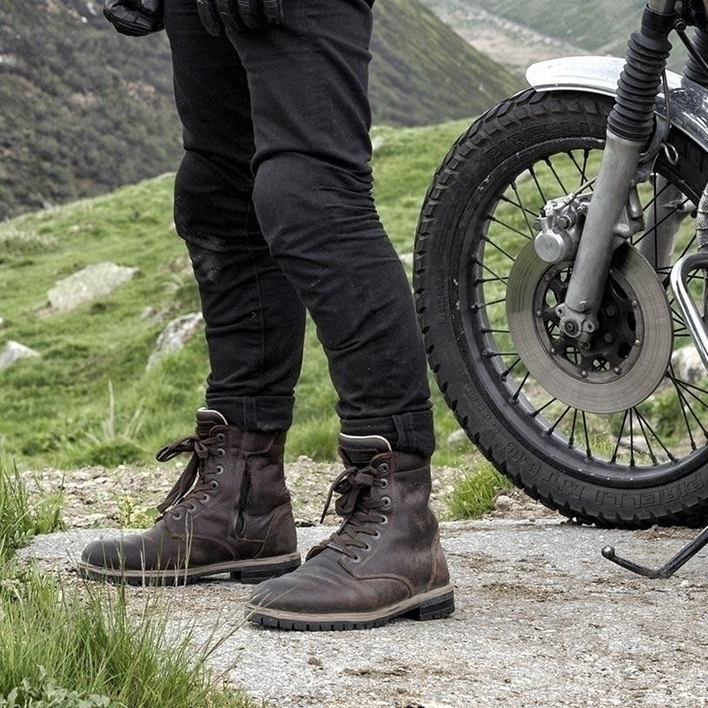 Bottes de moto Stylmartin Ace marron