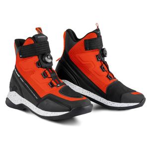 Bottes moto Shima Takeshi noir-rouge