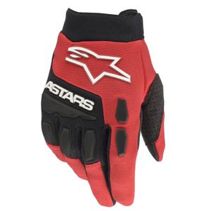 Gants Motocross Alpinestars Kids Full Bore Noir et Rouge