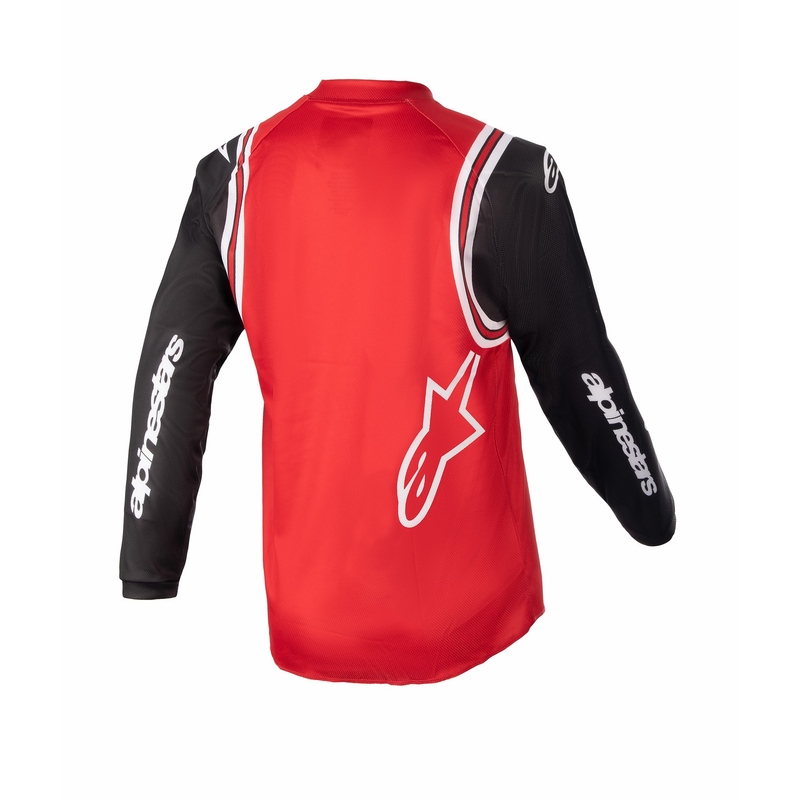 Maillot Motocross Enfants Alpinestars Racer Acumen Limited Edition Rouge, Noir et Blanc