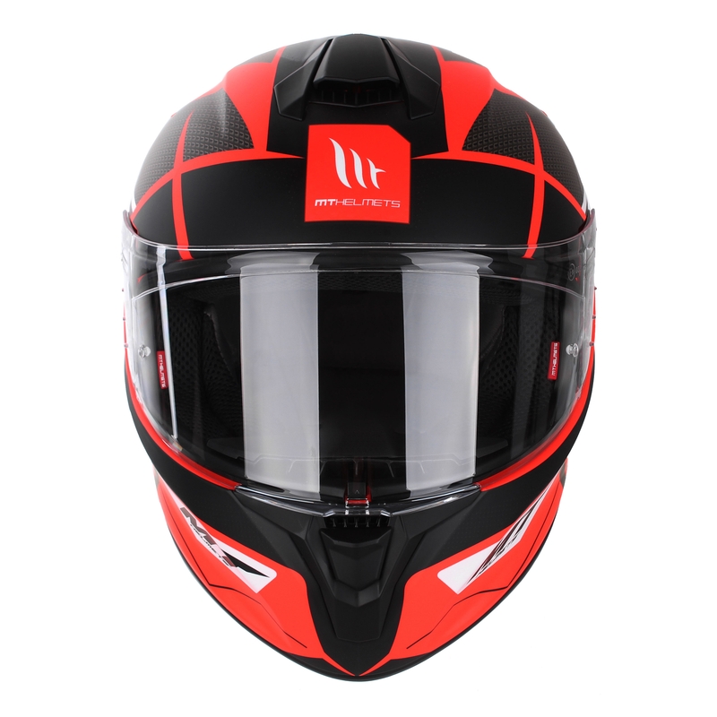 MT Targo Podium D5 casque moto intégral rouge-noir soldes
