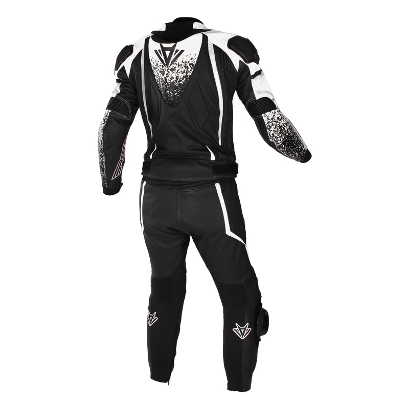 Combinaison de moto RSA GT2 noire et blanche soldes