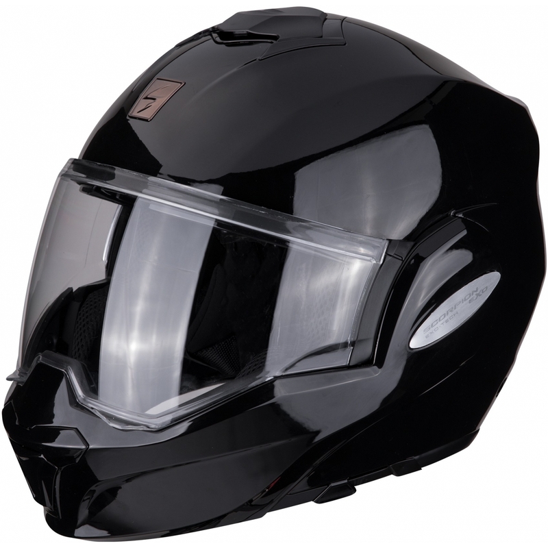 Casque modulable Scorpion EXO-TECH EVO noir brillant