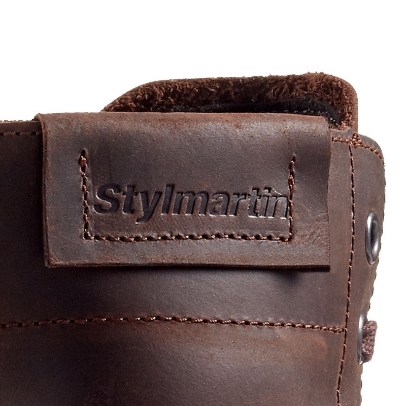 Bottes de moto Stylmartin District marron