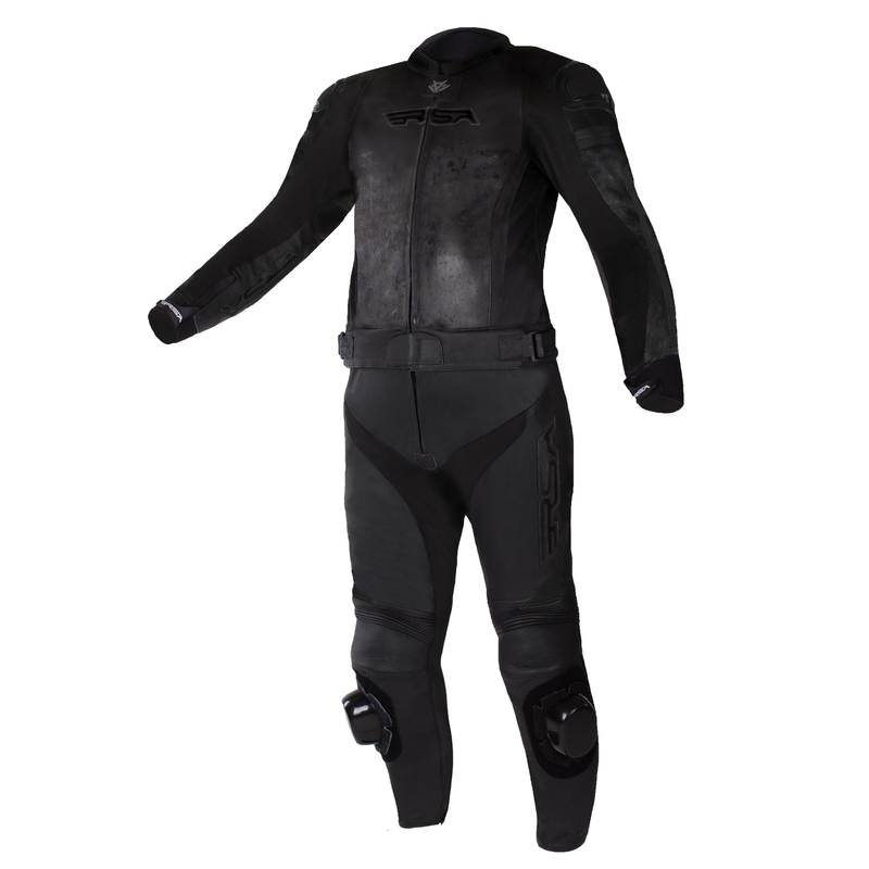 Salopette de moto RSA GT2 noire soldes