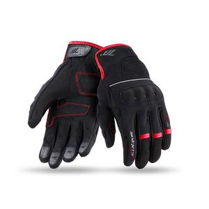 Gants moto SEVENTY DEGREES SD-C54 noir-rouge