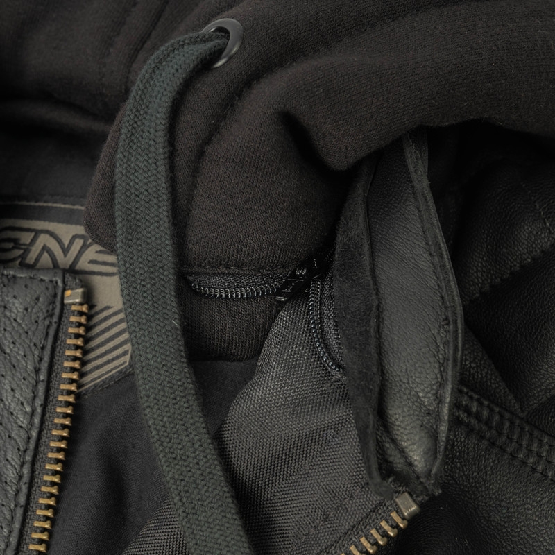 Veste moto noire Ozone Striker soldes