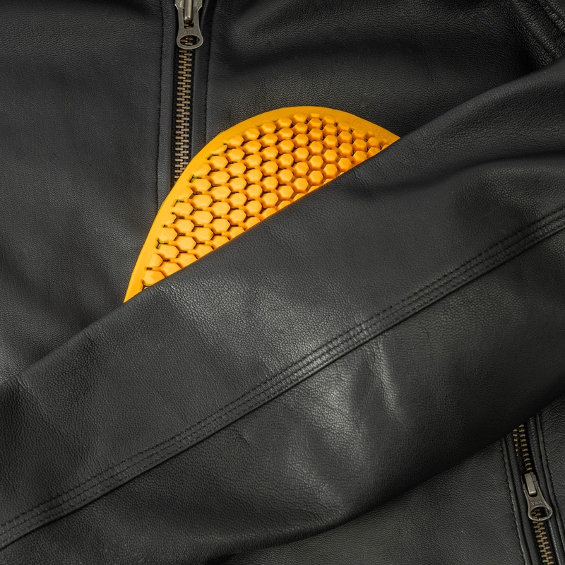 Veste moto noire Ozone Striker soldes