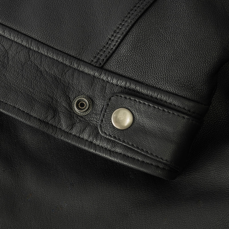 Veste moto noire Ozone Striker soldes