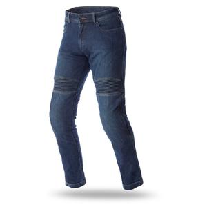 Jeans moto SEVENTY DEGREES SD-PJ6 bleu