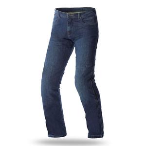 Jeans moto SEVENTY DEGREES SD-PJ2 bleu