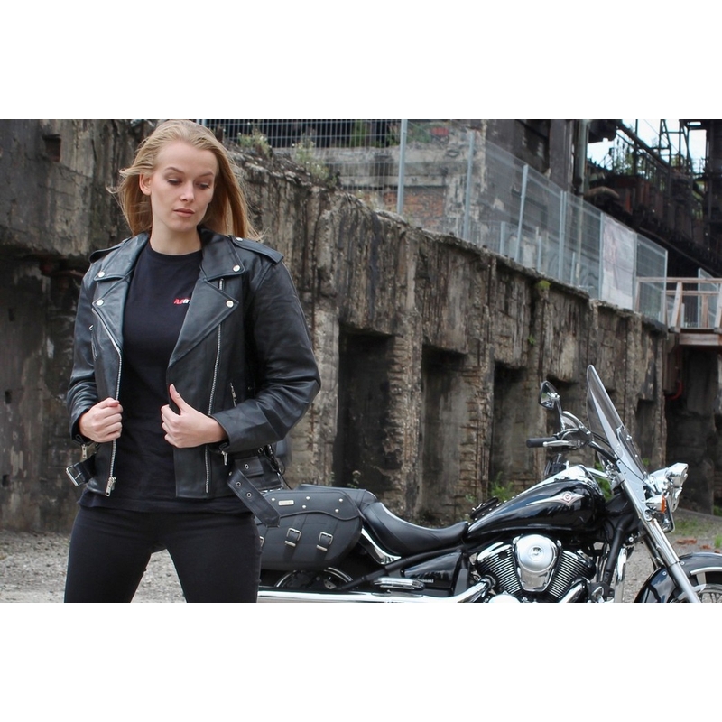 Escarpin en cuir pour femme RSA Chopper noir