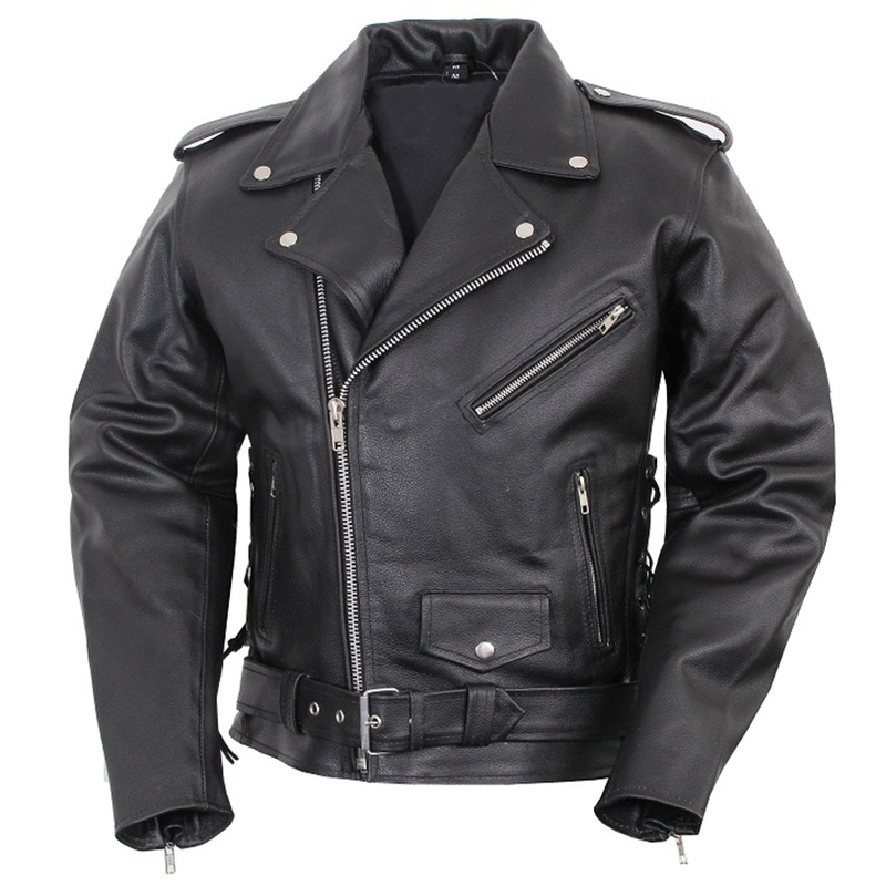 RSA Chopper cuir noir curvy