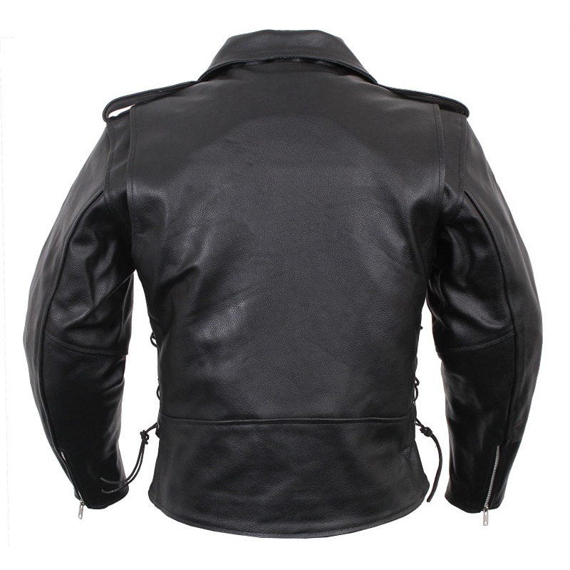 RSA Chopper cuir noir curvy
