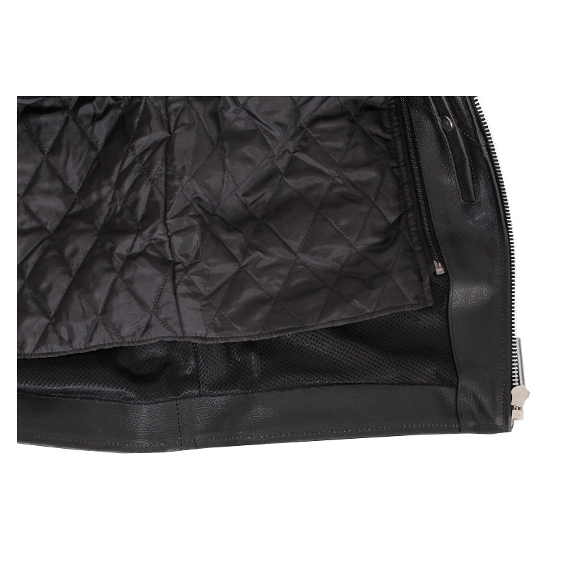RSA Chopper cuir noir curvy